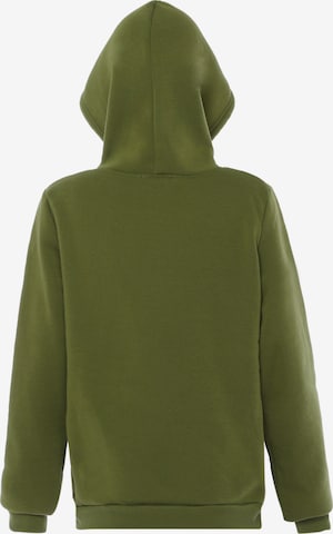 myMo ATHLSR Sweat jacket in Green