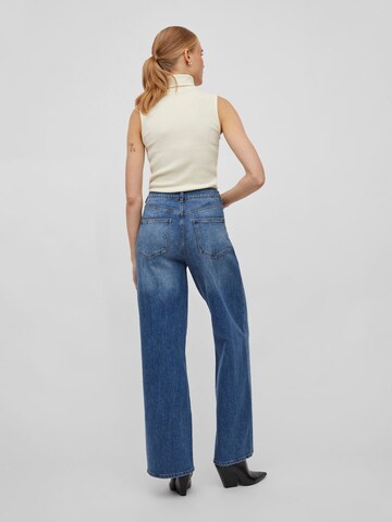 VILA Wide leg Jeans in Blauw