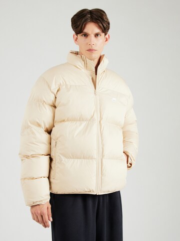 Veste d’hiver 'CLUB' Nike Sportswear en beige : devant