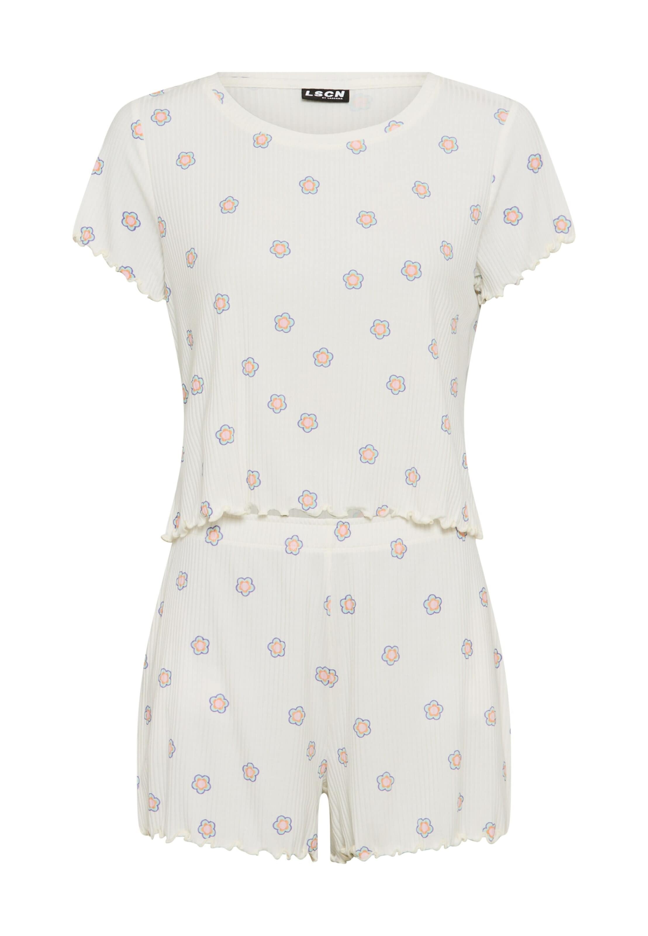 LSCN by LASCANA Rövidek - fehér: elől