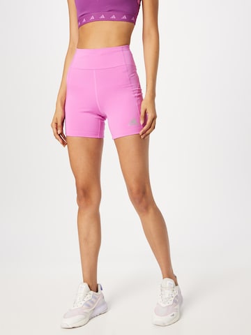 ADIDAS SPORTSWEAR Slimfit Spodnie sportowe 'Own The Run' w kolorze różowy: przód