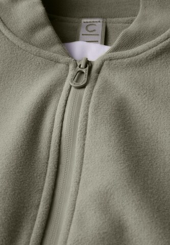 CECIL Blouson in Woll-Optik in Grün