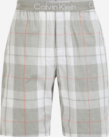 Pantaloni de pijama de la Calvin Klein Underwear pe gri: față