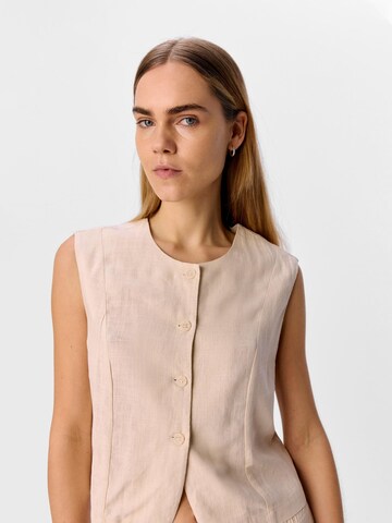 Gilet OBJECT en beige