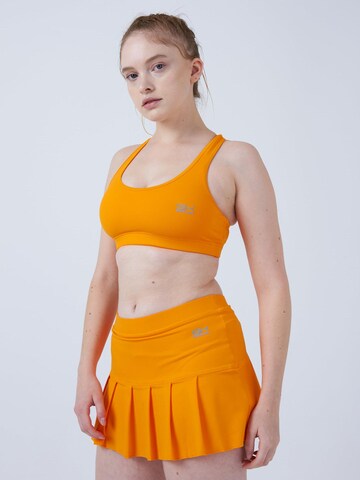 SPORTKIND Sportrock 'Faltenrock'‌‌ in Orange: Vorderseite