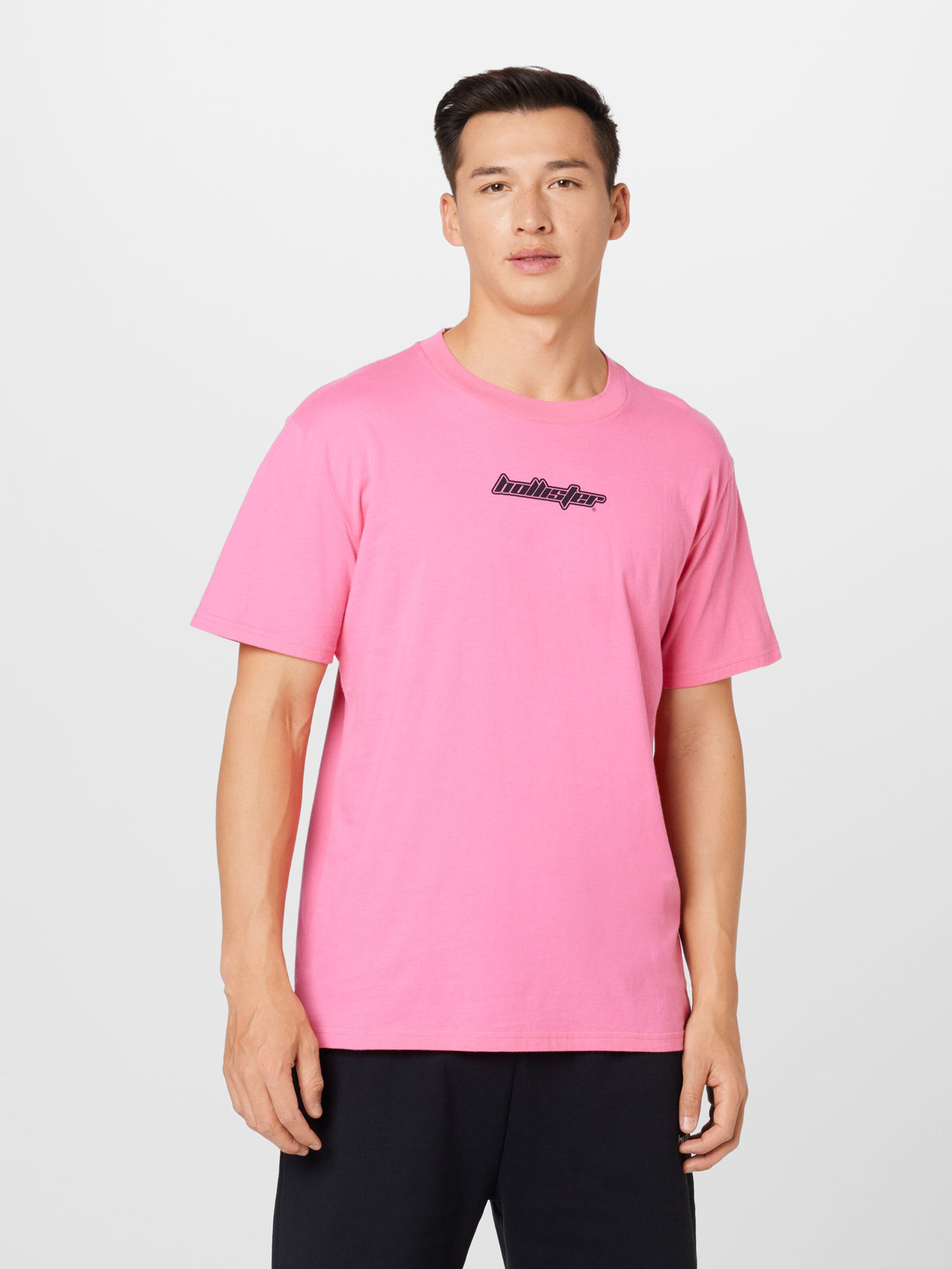 Männer Shirts HOLLISTER T-Shirt in Pink - QE16410 Männer Shirts HOLLISTER T-Shirt in Pink - QE16410