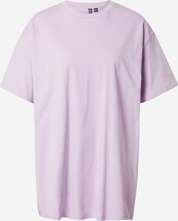 PIECES Tričko 'Rina' – fialová: přední strana