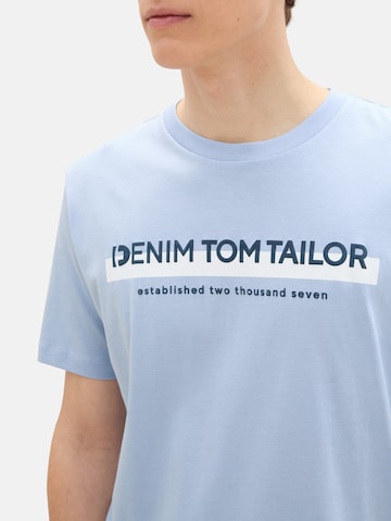 TOM TAILOR DENIM Shirt in Blue