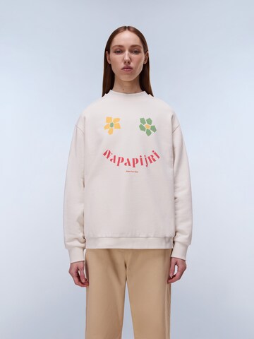 balta NAPAPIJRI Megztinis: priekis