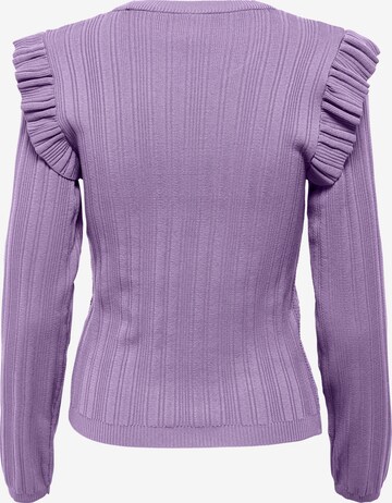 ONLY Sweater 'Fara' in Purple