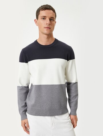 Koton Sweatshirt in Blauw: voorkant
