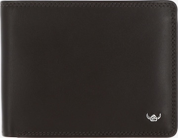 Porte-monnaies 'Polo' GOLDEN HEAD en marron : devant