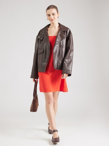 VERO MODA Jurk 'VMEASY JOY' in Rood