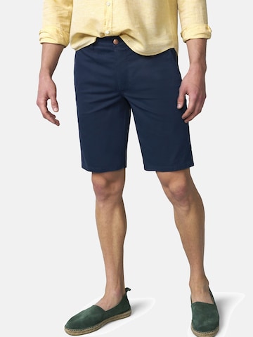 MEYER Regular Broek in Blauw: voorkant