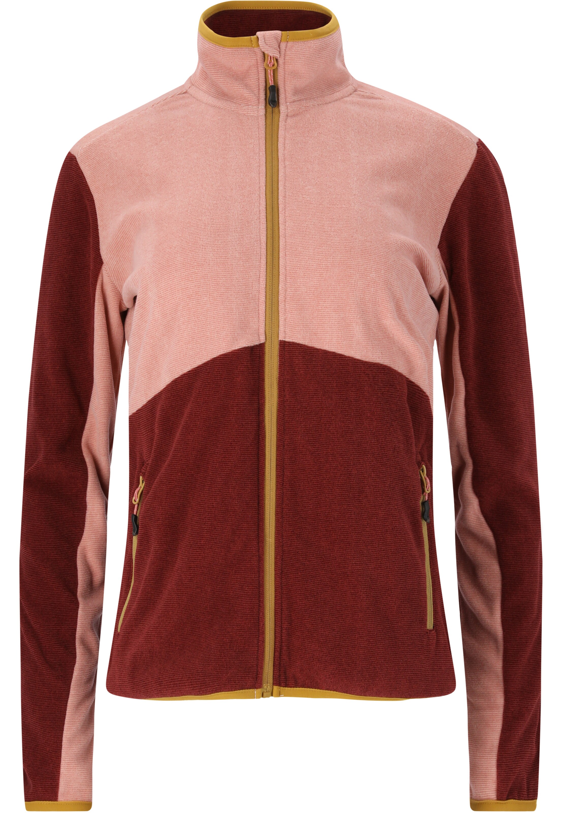 Whistler Fleecejacke 'Greyson' in Rot: Vorderseite