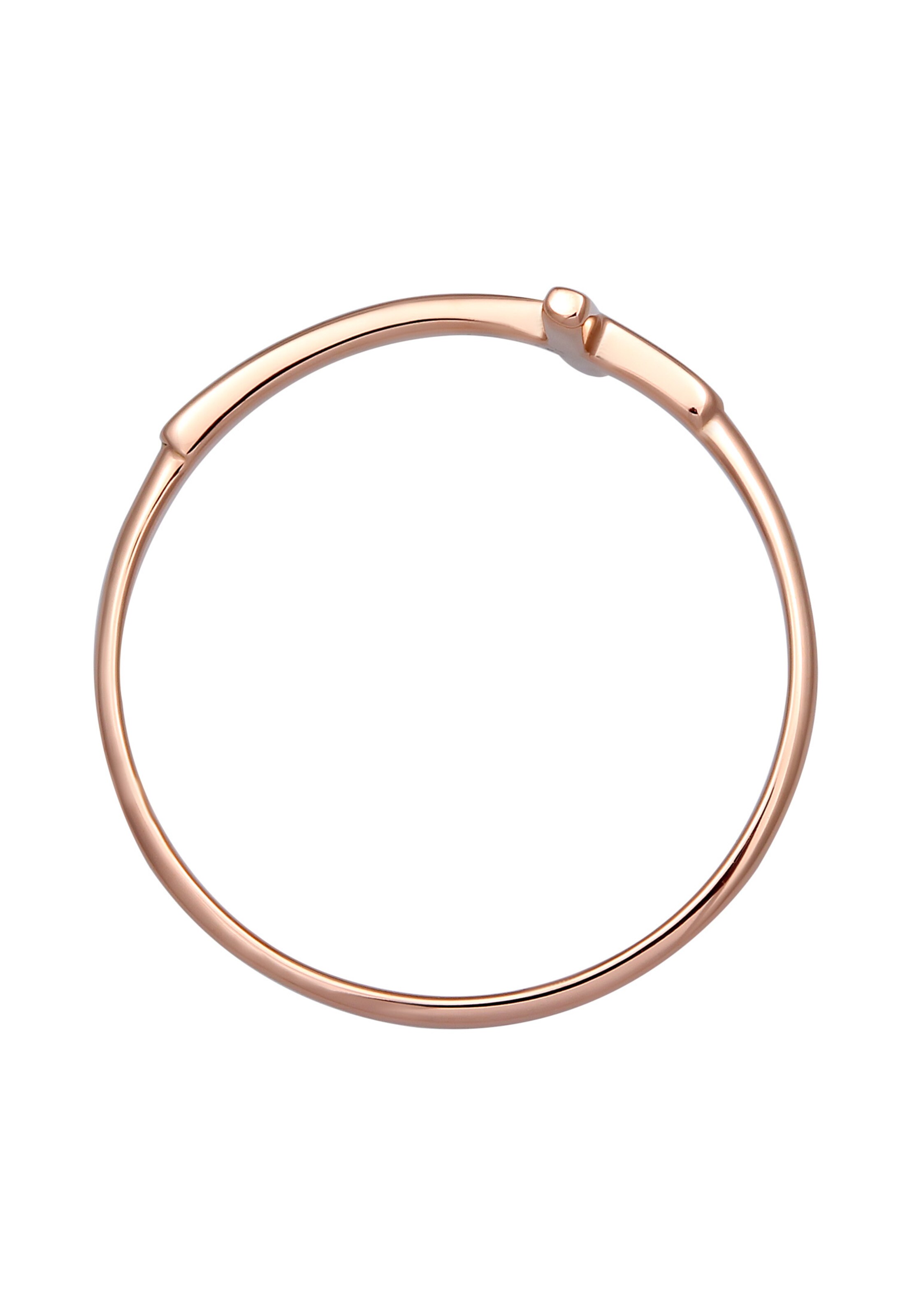 Bague 'Kreuz' ELLI PREMIUM en or