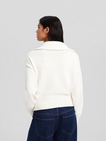 Bershka Sweater in Beige