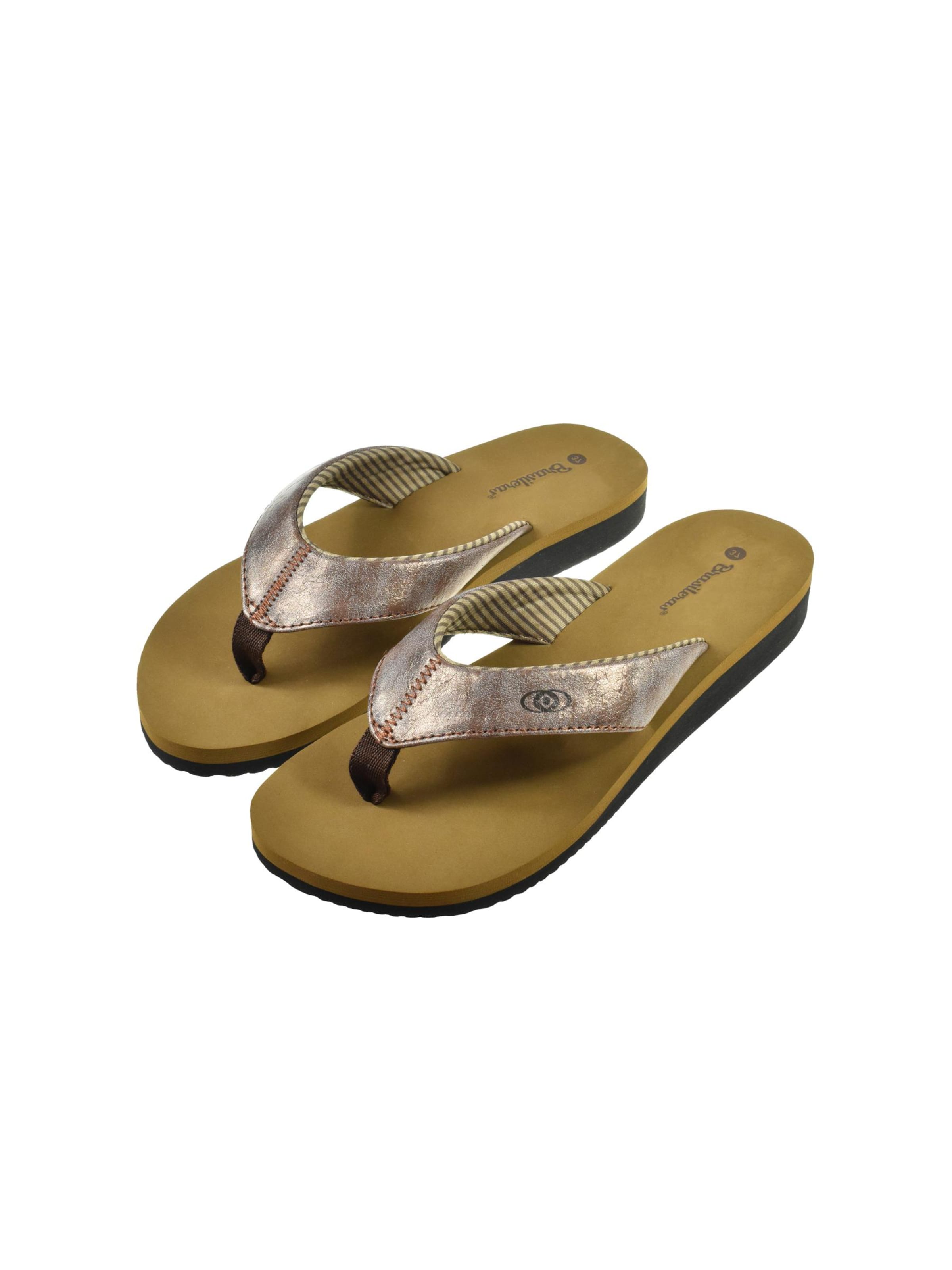 Brasileras - Sandalias de dedo 'Dan' en marrón