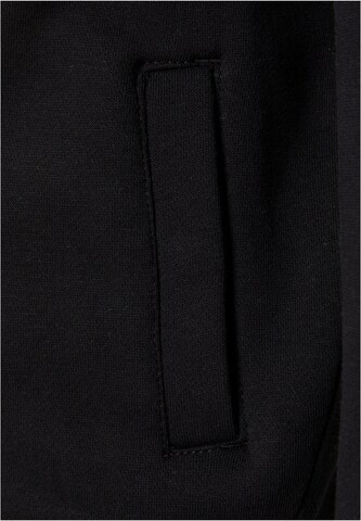 Urban Classics Sweatjacke 'Inset' in Schwarz