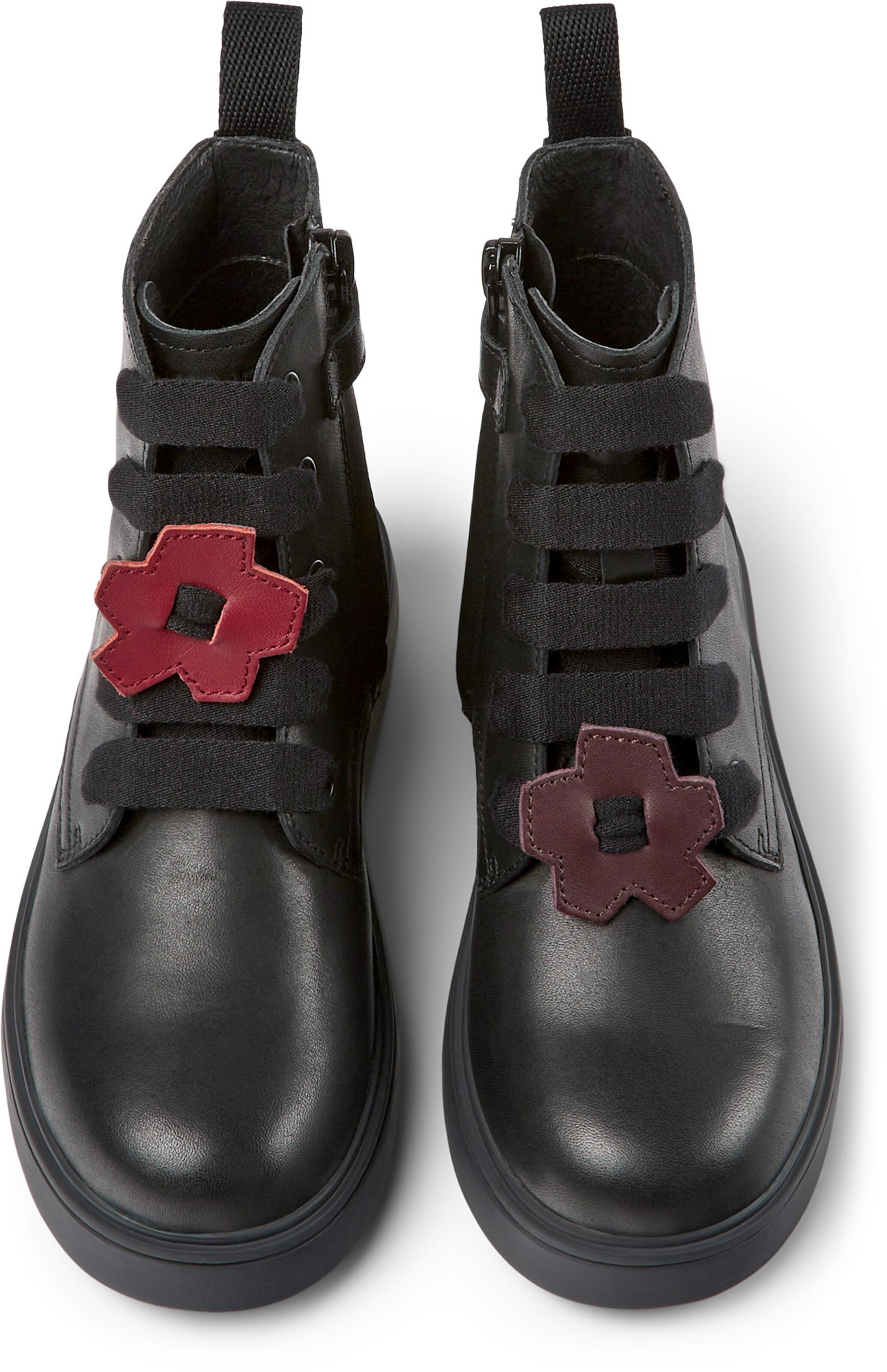 CAMPER Stiefel 'Norte Twins' in Schwarz