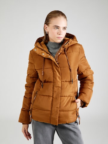 Veste d’hiver QS en beige : devant