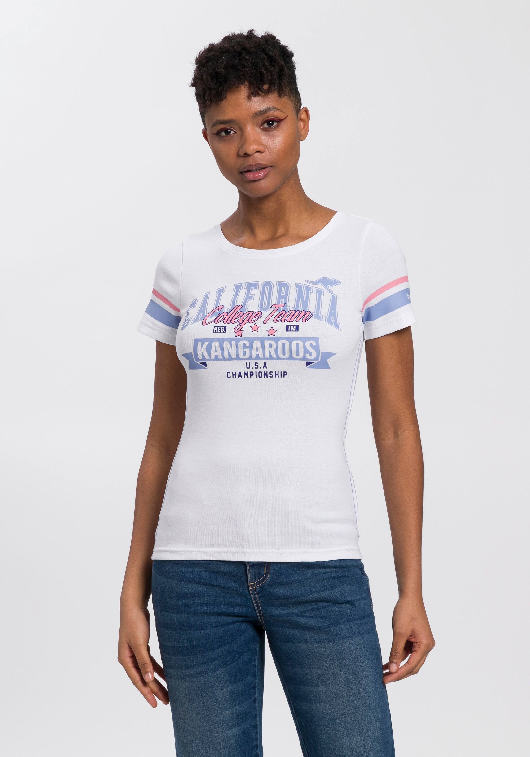 Frauen Shirts & Tops KangaROOS Shirt in Weiß - PX81654