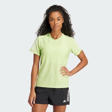 ADIDAS PERFORMANCE Performance Shirt 'Own The Run' in Green: front