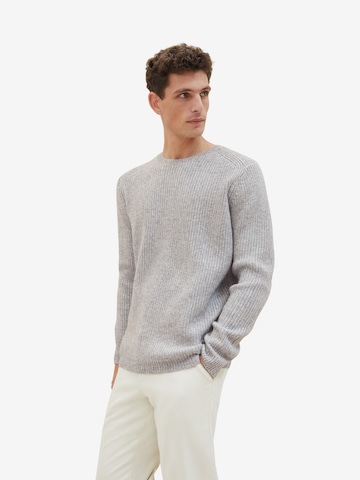 TOM TAILOR Sweater in Grey