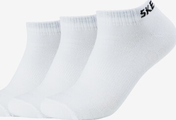 SKECHERS Socken '3PPK Mesh Ventilation Socks' in Weiß: Vorderseite