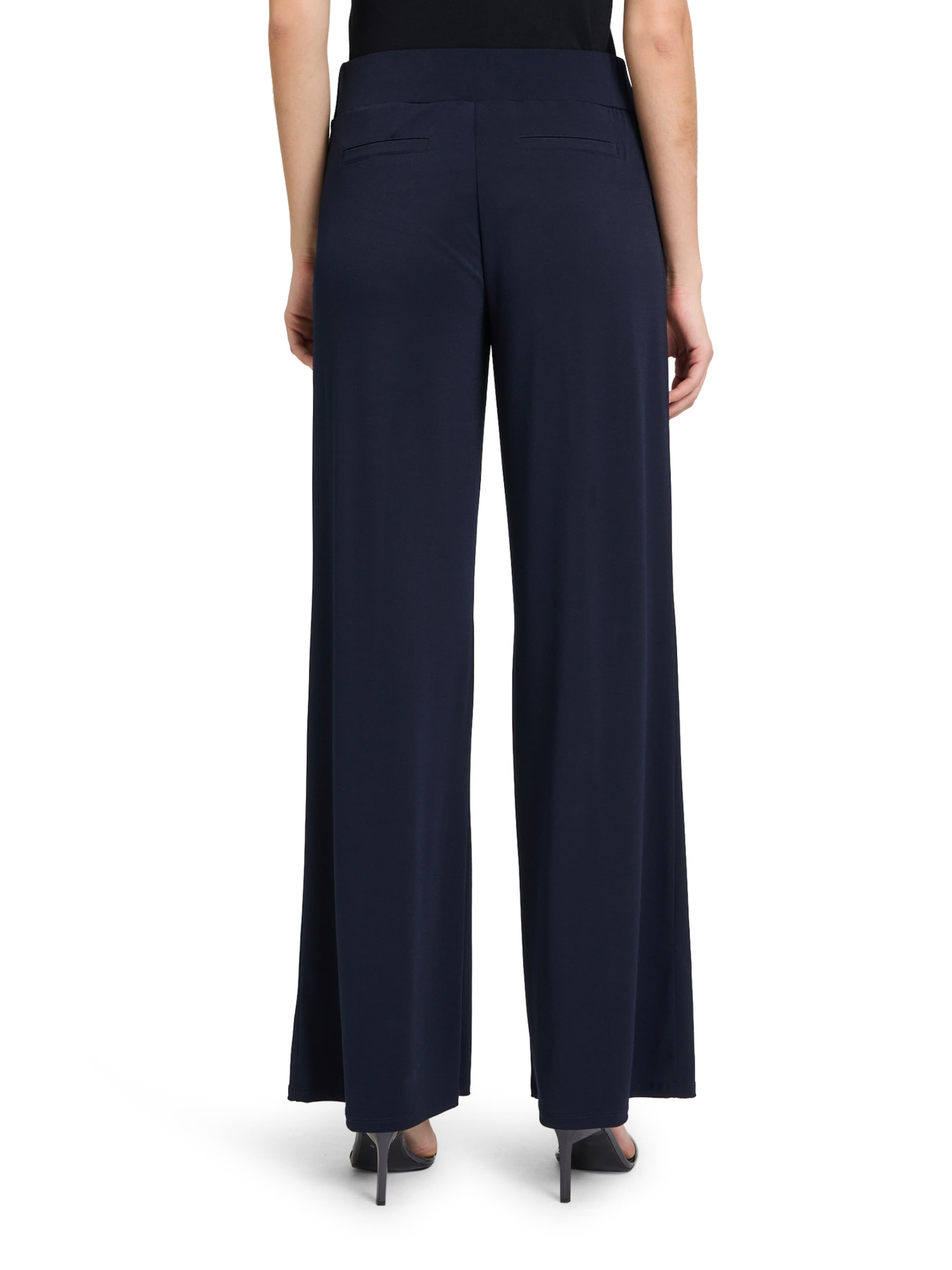 Vera Mont Wide leg Broek in Blauw