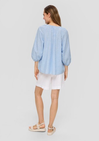 s.Oliver Blouse in Blauw: terug