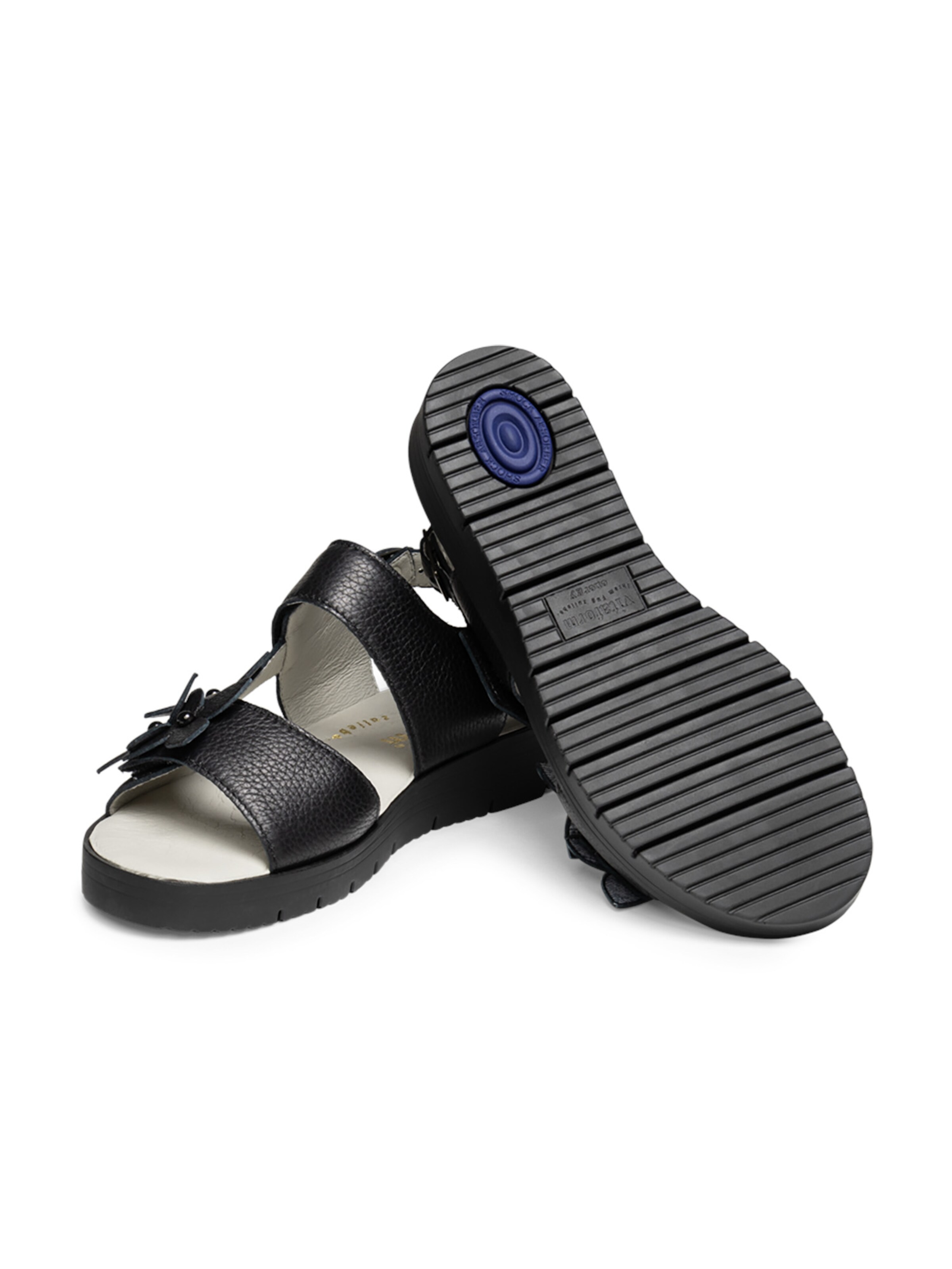 VITAFORM Riemensandale in Schwarz