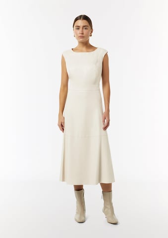 COMMA Cocktail dress in Beige: front