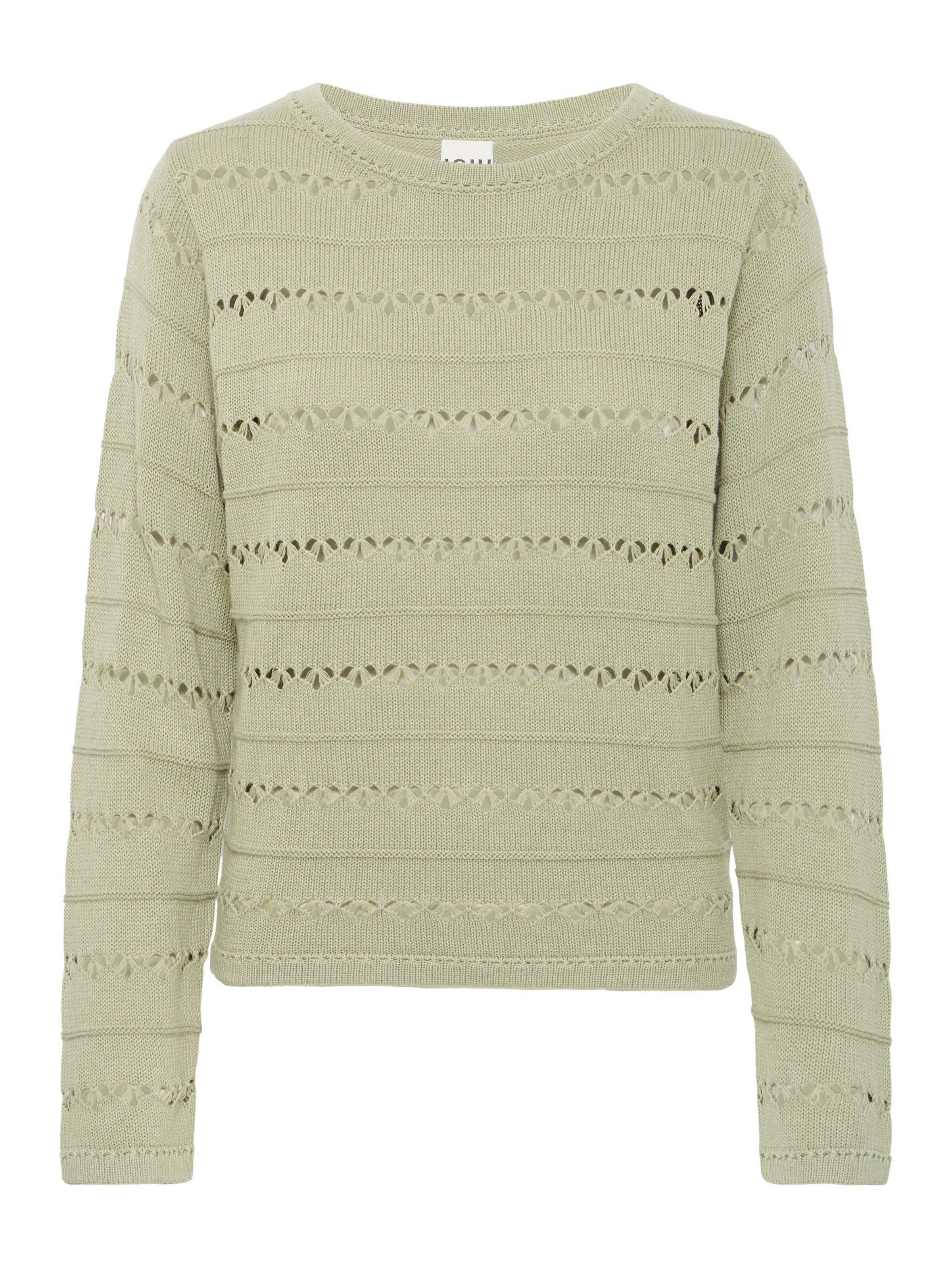 ICHI Pullover 'LALUHA' in Grün: Vorderseite