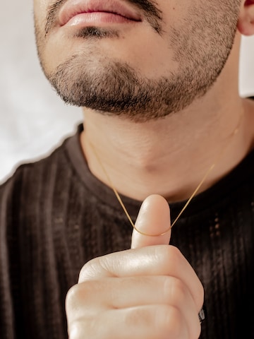 Hey Happiness Necklace 'Box' in Gold