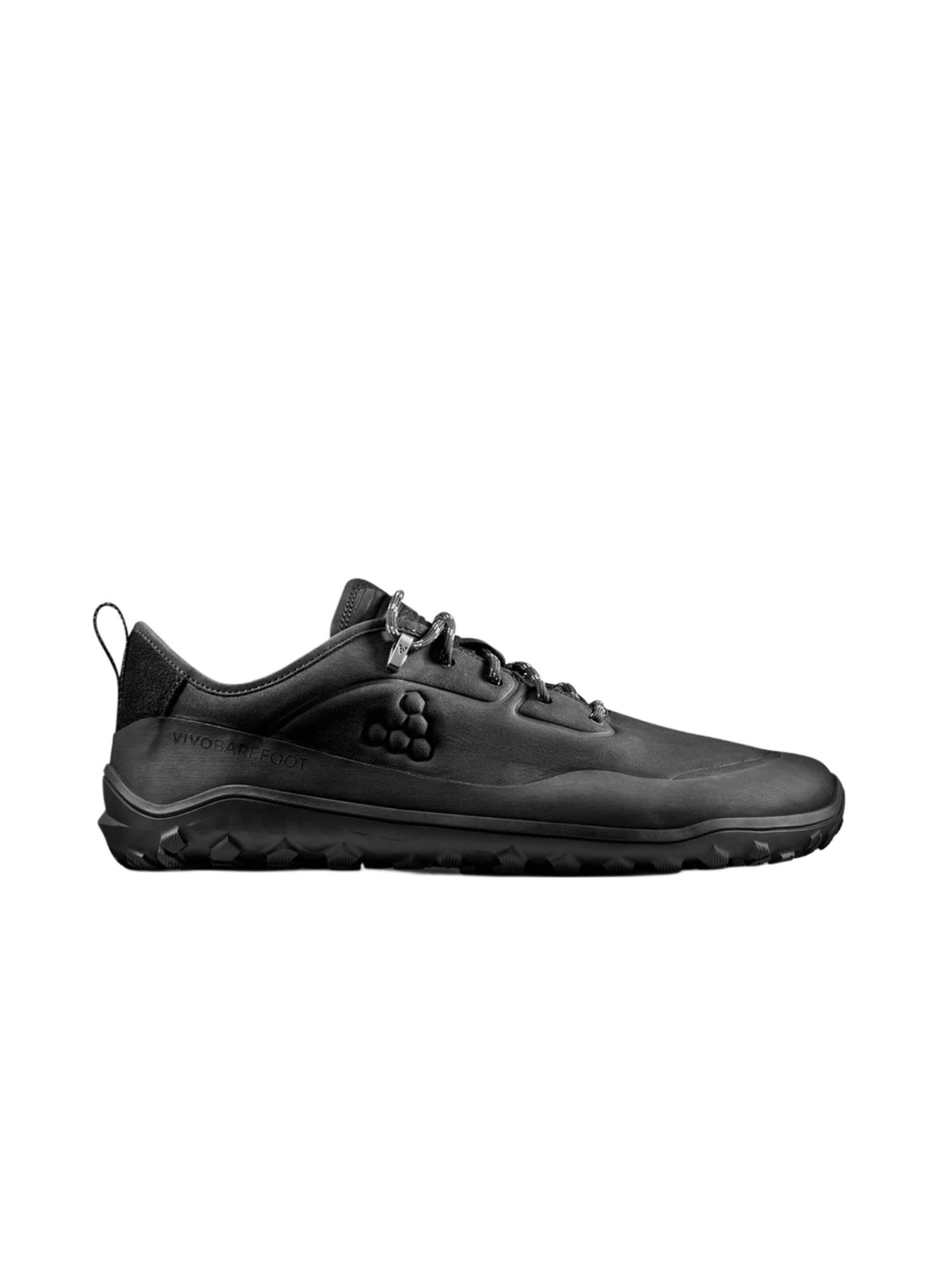 Vivo Barefoot Lågsko 'TRACKER LEATHER AT LOW' i svart: framsida