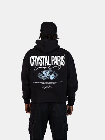 Crystal Paris Sweatshirt 'Serenity'‌‌‌‌‌‌ in Schwarz: Vorderseite