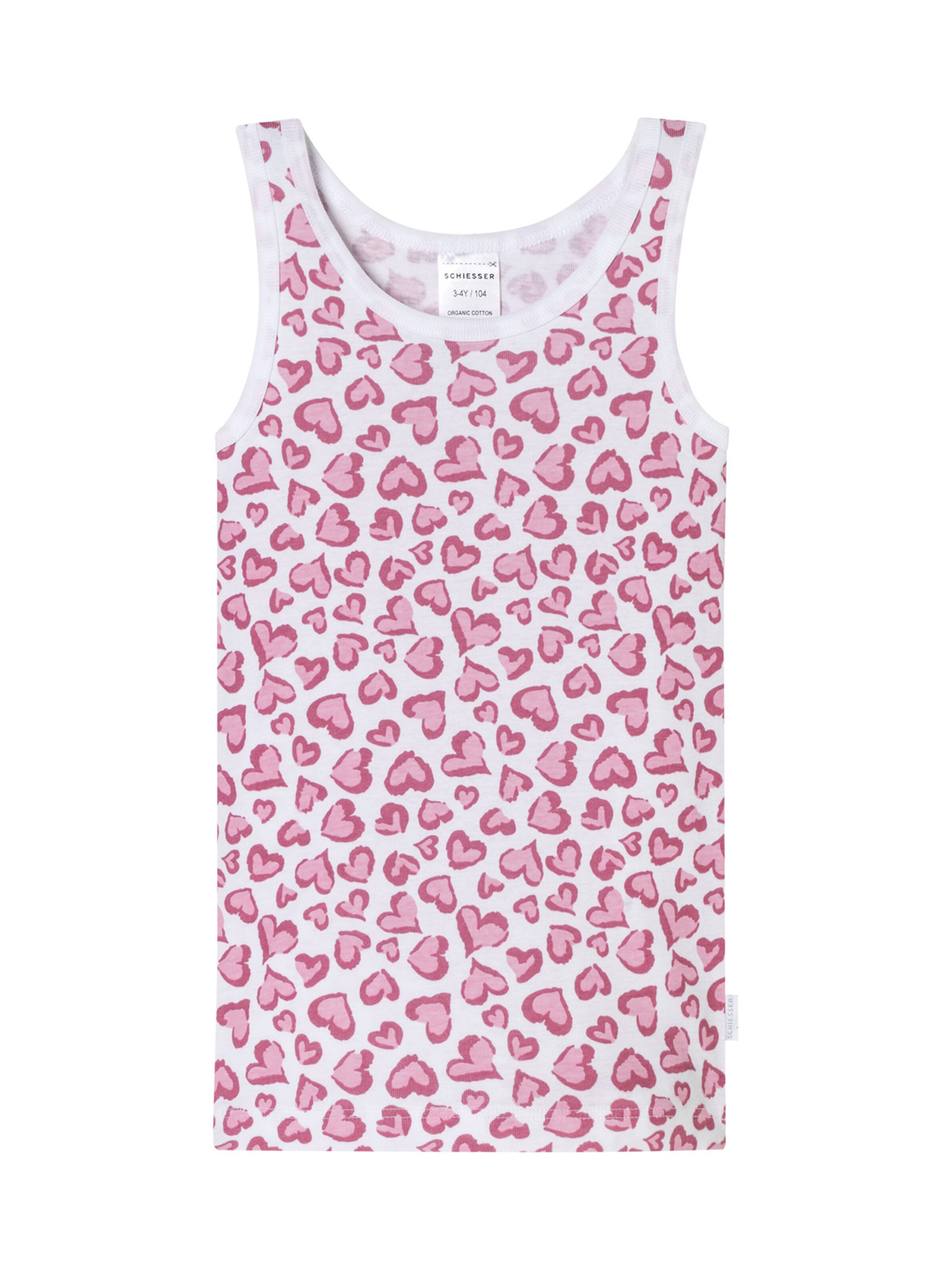 SCHIESSER Onderhemd ' Fine' in Roze