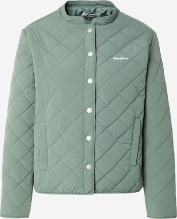 Pepe Jeans Přechodná bunda – zelená: přední strana
