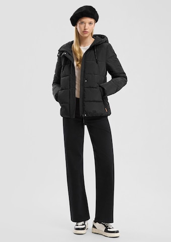QS Winterjas in Zwart