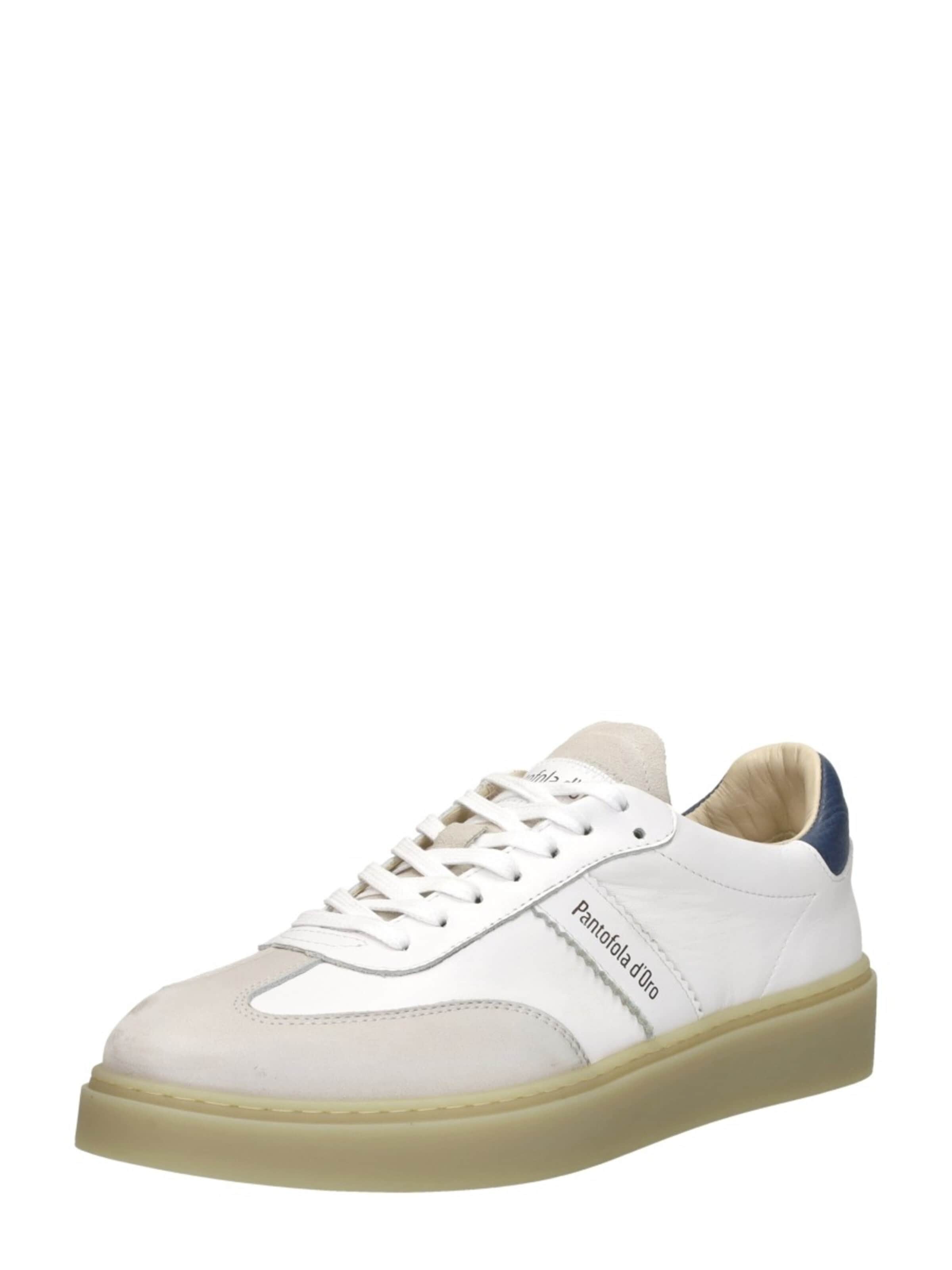 PANTOFOLA D'ORO Platform trainers 'Argentario' in White