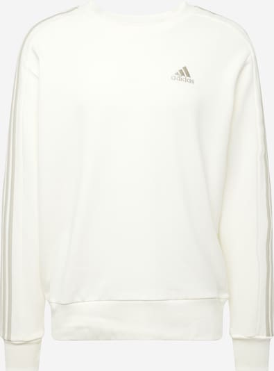 ADIDAS SPORTSWEAR Sportsweatshirt 'Essentials' in hellgrau / weiß, Produktansicht
