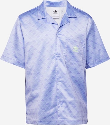 ADIDAS ORIGINALS - Regular Fit Camisa em roxo: frente