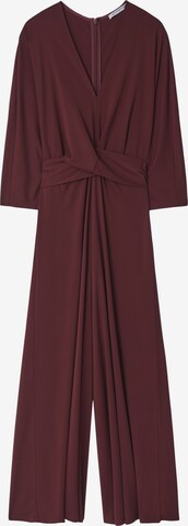 Adolfo Dominguez Jumpsuit in Red: front