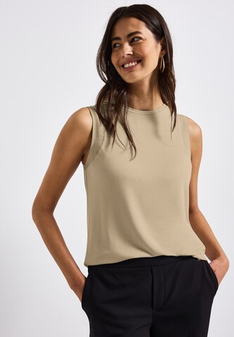 STREET ONE Top in Beige: front