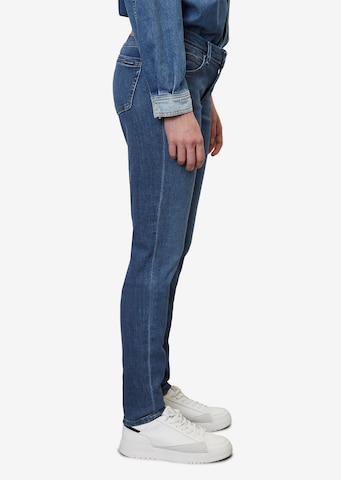 Marc O'Polo DENIM Skinny Farkut 'Alva' värissä sininen