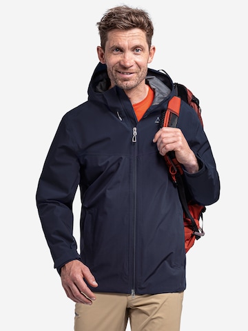 Schöffel Outdoor jacket 'Ankelspitz' in Blue: front