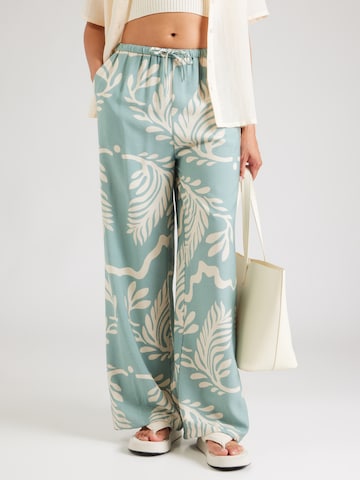 ZABAIONE Wide leg Trousers 'Ju44styna' in Green: front