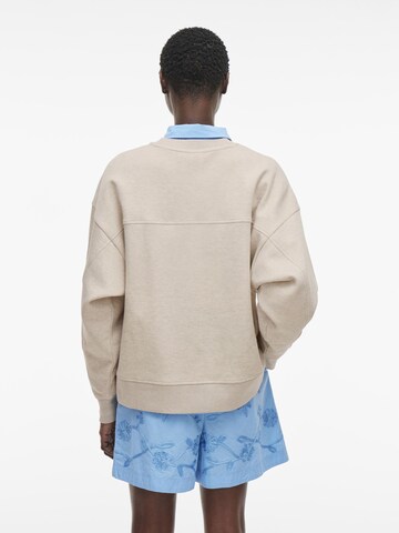 Sweat-shirt ROUGE EDIT en beige