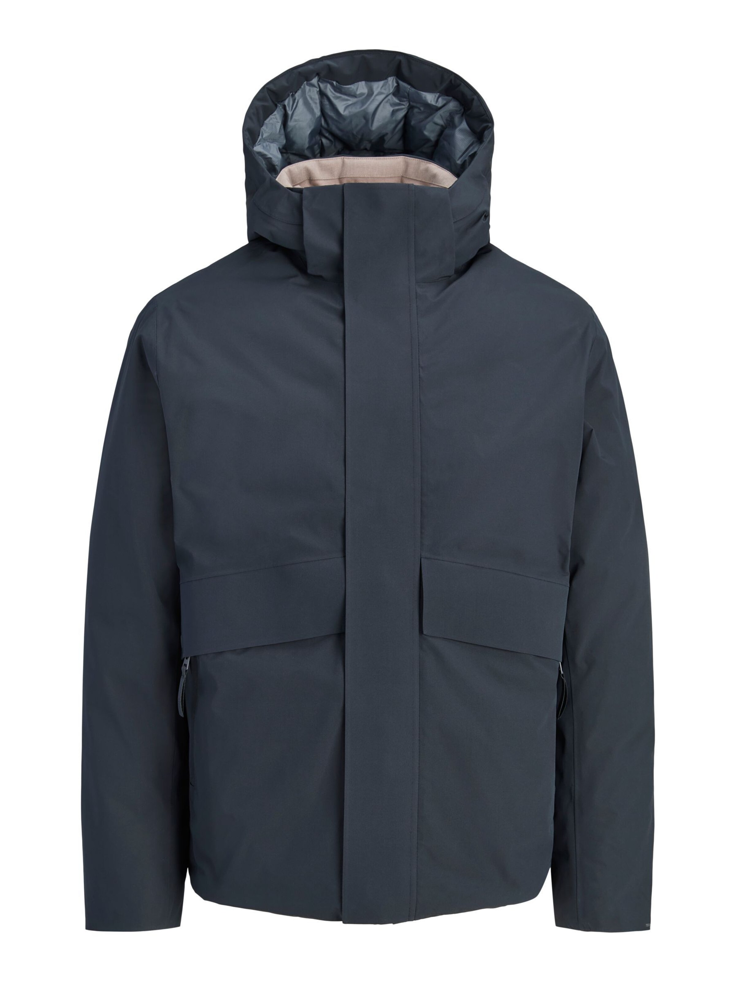 JACK & JONES Veste mi-saison en L en bleu, Vue avec produit